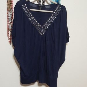 Beautiful blue blouse, NWOT.